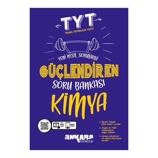 Ankara Yayınları TYT Güçlendiren Kimya Soru Bankası