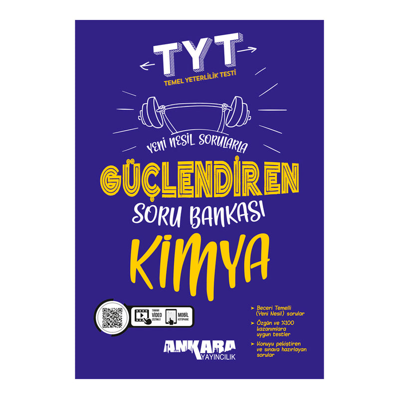 Ankara Yayınları TYT Güçlendiren Kimya Soru Bankası