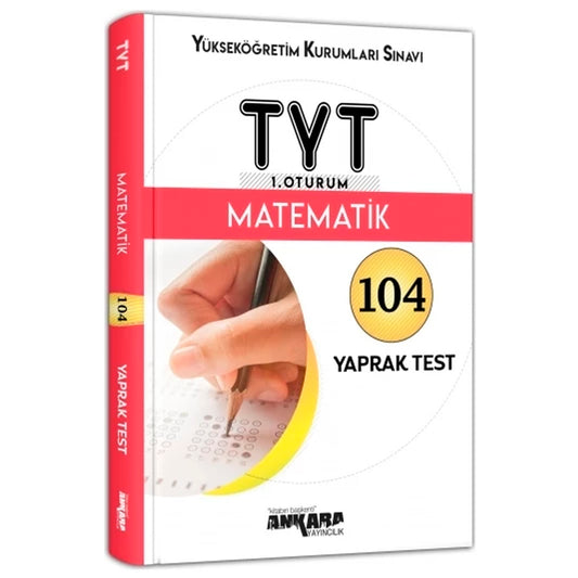 Ankara Yayınları TYT Matematik 104 Yaprak Test