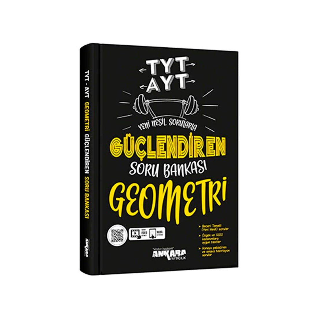 Ankara Yayınları YKS TYT AYT Güçlendiren Geometri Soru Bankası