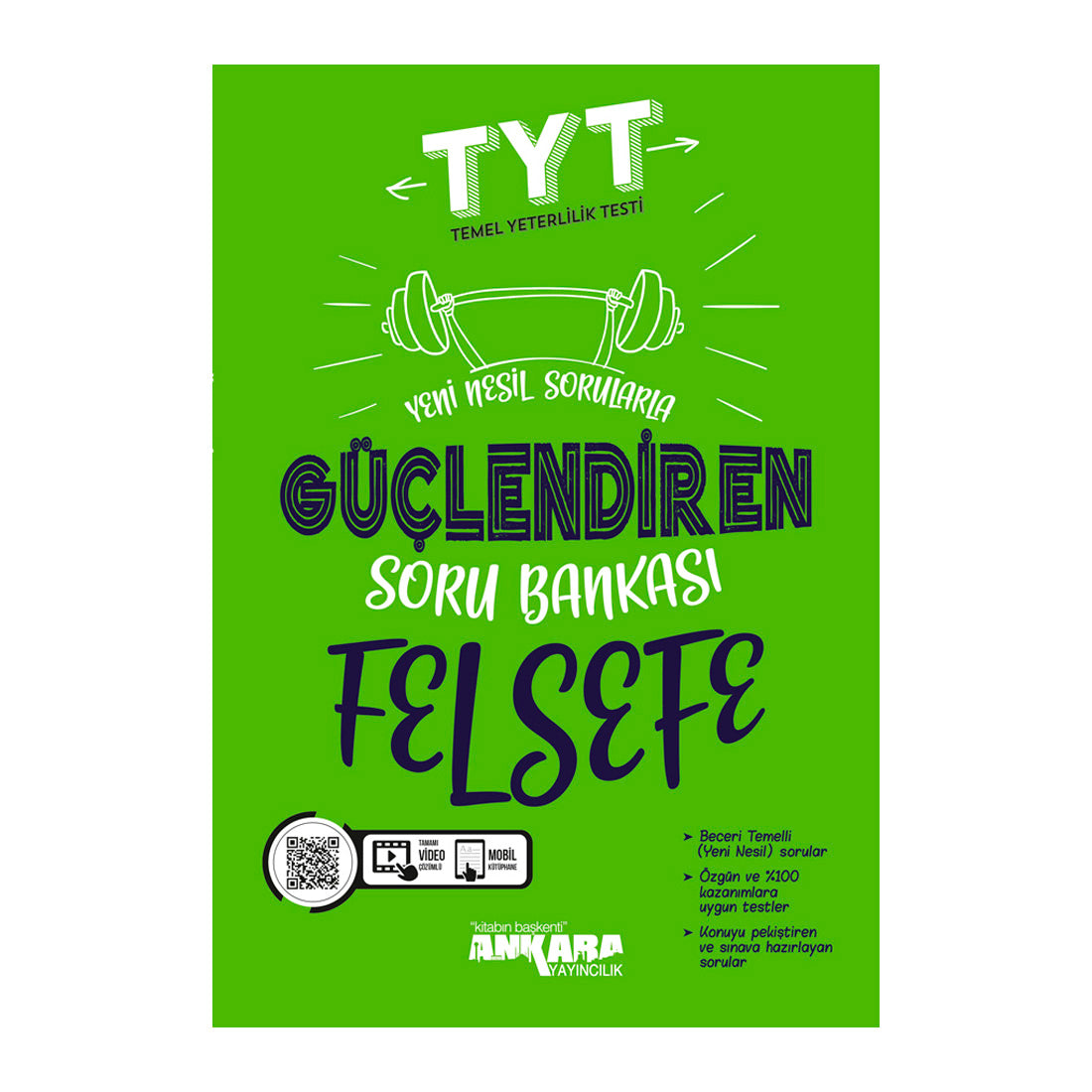 Ankara Yayınları YKS TYT Güçlendiren Felsefe Soru Bankası