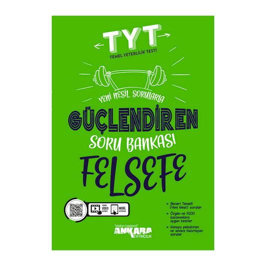 Ankara Yayınları YKS TYT Güçlendiren Felsefe Soru Bankası