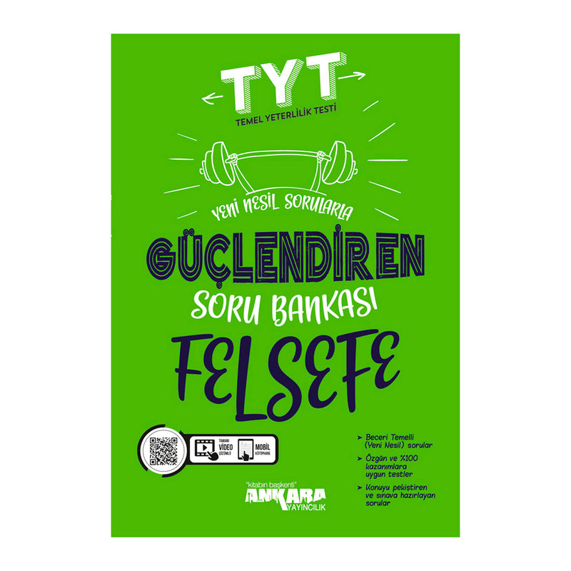 Ankara Yayınları YKS TYT Güçlendiren Felsefe Soru Bankası