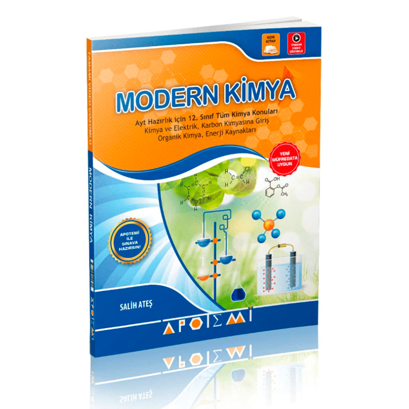 Apotemi Yayınları AYT Modern Kimya Hazırlık Konu Özetli Soru Bankası
