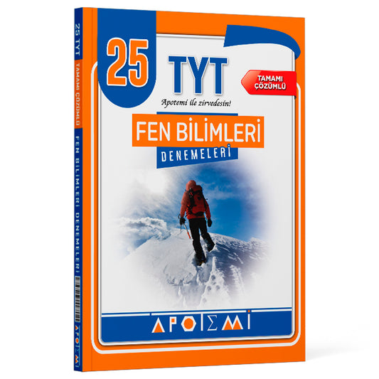 Apotemi Yayınları TYT Fen Bilimleri 25'li Deneme 2023