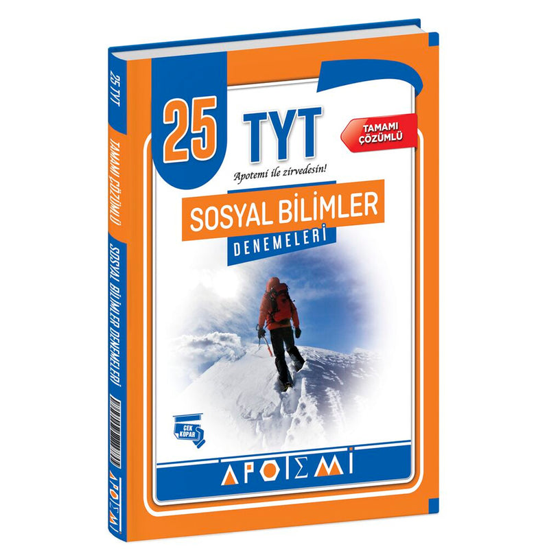 Apotemi Yayınları TYT Sosyal Bilimler 25'li Deneme 2023