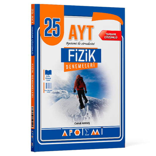Apotemi Yayınları YKS AYT Fizik 25'li Deneme