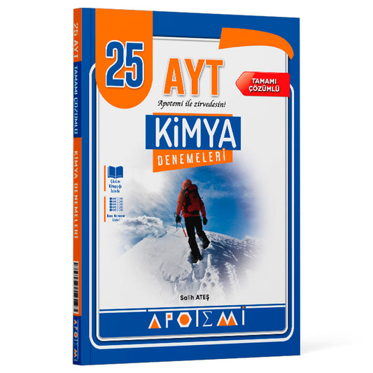 Apotemi Yayınları YKS AYT Kimya 25'li Deneme