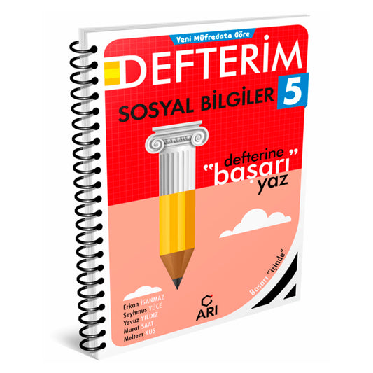 Arı Yayınları 5.Sınıf Akıllı Sosyal Bilgiler Defteri