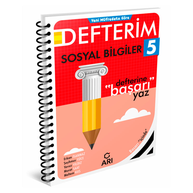 Arı Yayınları 5.Sınıf Akıllı Sosyal Bilgiler Defteri
