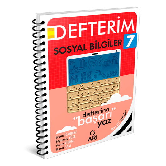 Arı Yayınları 7.Sınıf Akıllı Sosyal Bilgiler Defteri