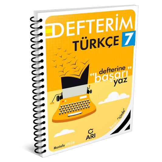 Arı Yayınları 7. Sınıf Türkçemino Akıllı Türkçe Defteri