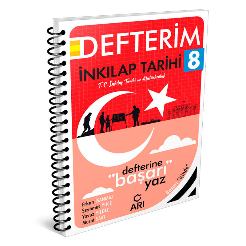 Arı Yayınları 8.Sınıf Akıllı İnkılap Tarihi Defteri