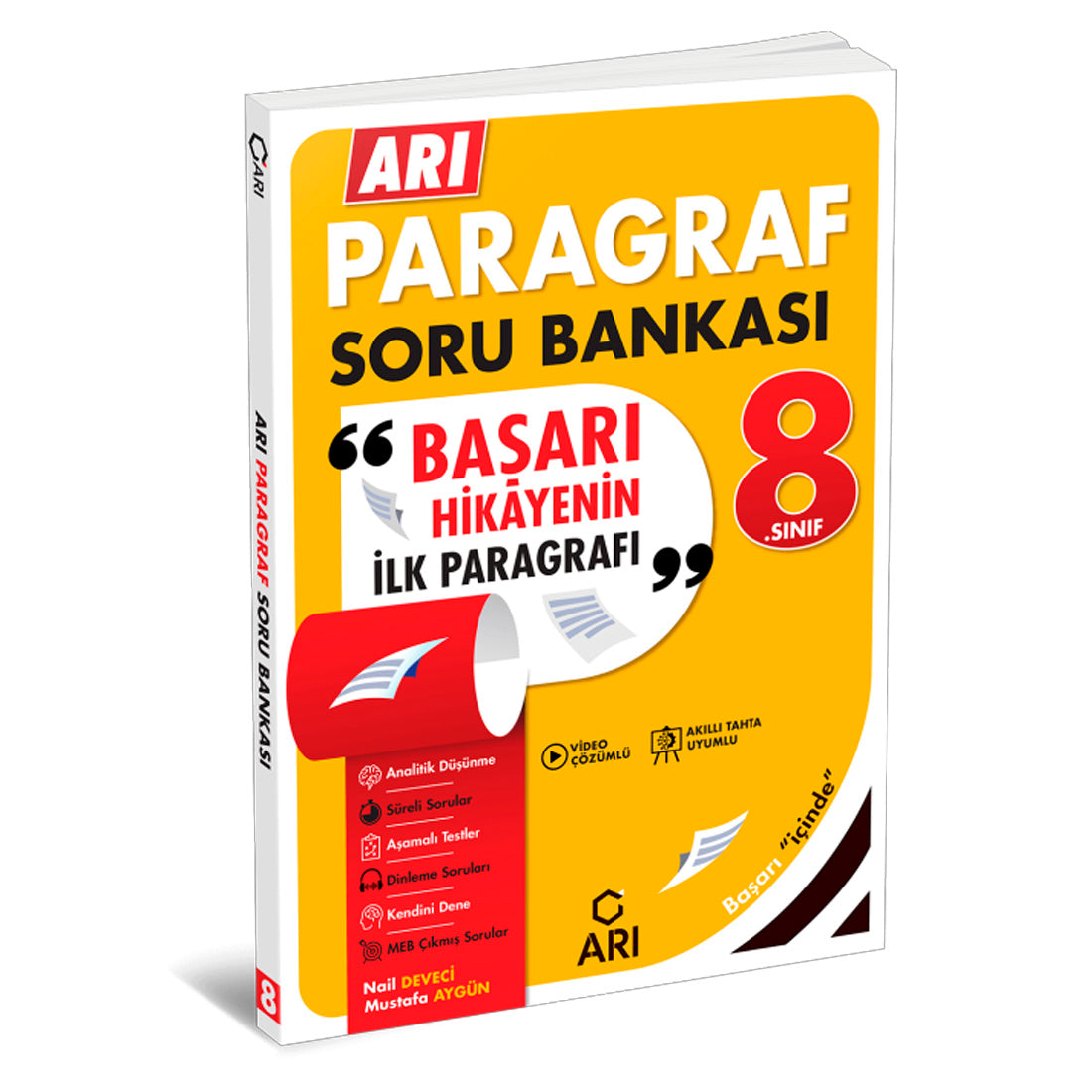 Arı Yayınları 8. Sınıf Paragraf Soru Bankası