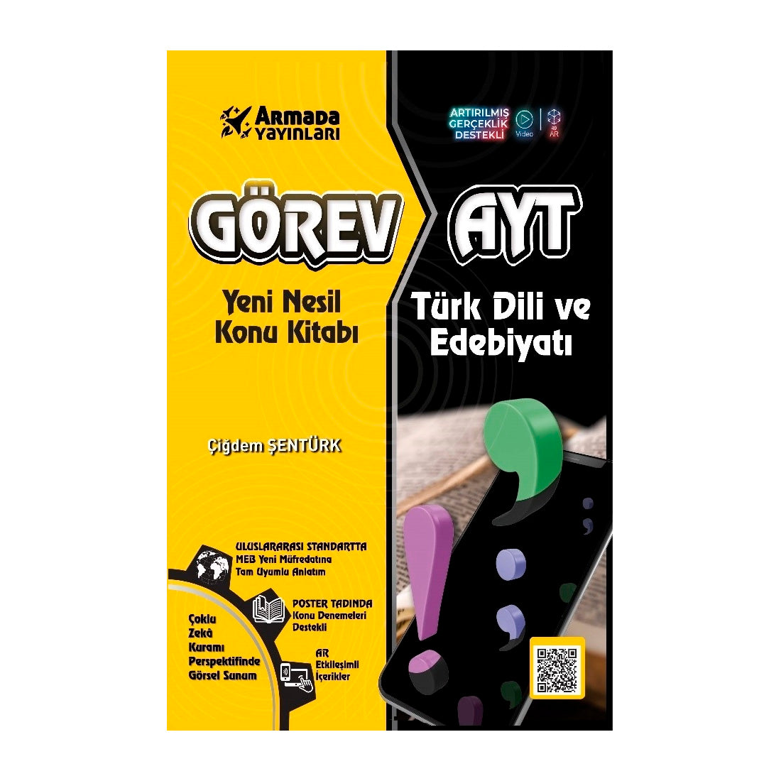 Armada Yayınları AYT Görev Türk Dili ve Edebiyatı Yeni Nesil Konu Kitabı