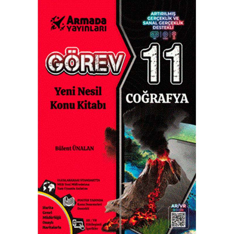 Armada Yayınları Görev 11. Sınıf Coğrafya Yeni Nesil Konu Kitabı