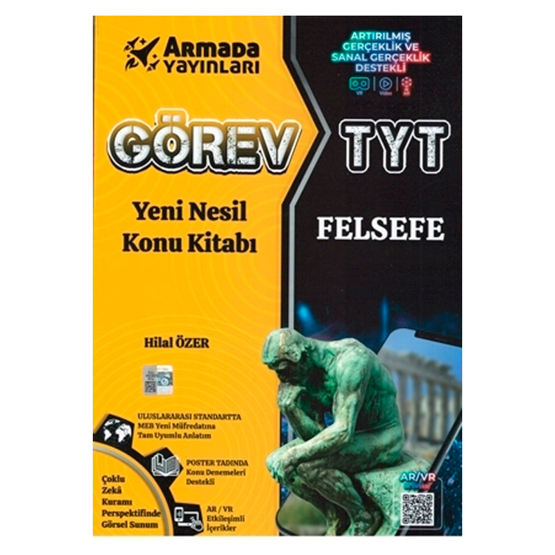Armada Yayınları TYT Görev Felsefe Yeni Nesil Konu Kitabı