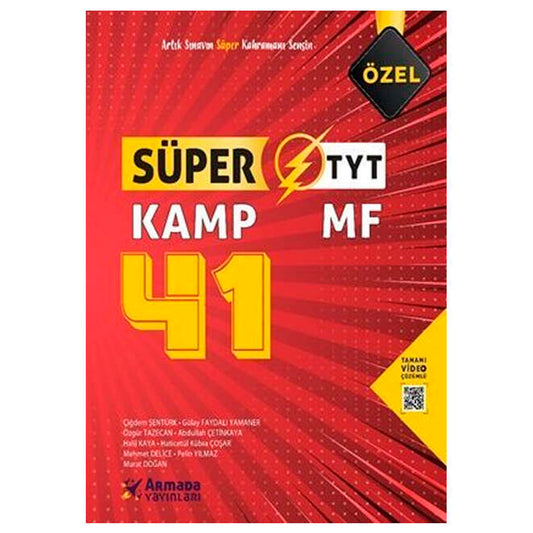 Armada Yayınları TYT Süper Mf 41 Kamp Soru Bankası 2243