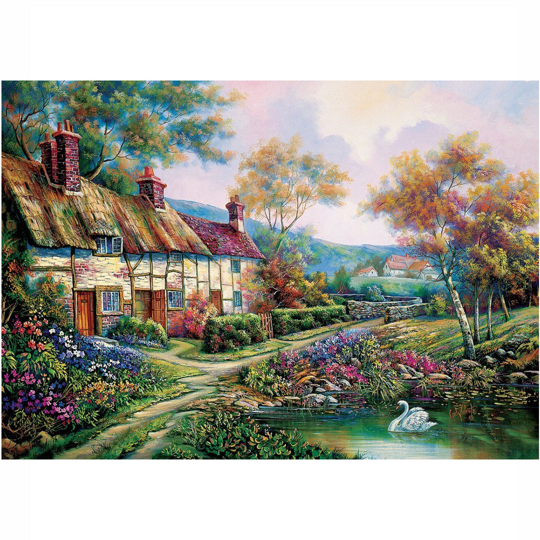 Art Puzzle Bahar Bahçe 1500 Parça Yetişkin Puzzle