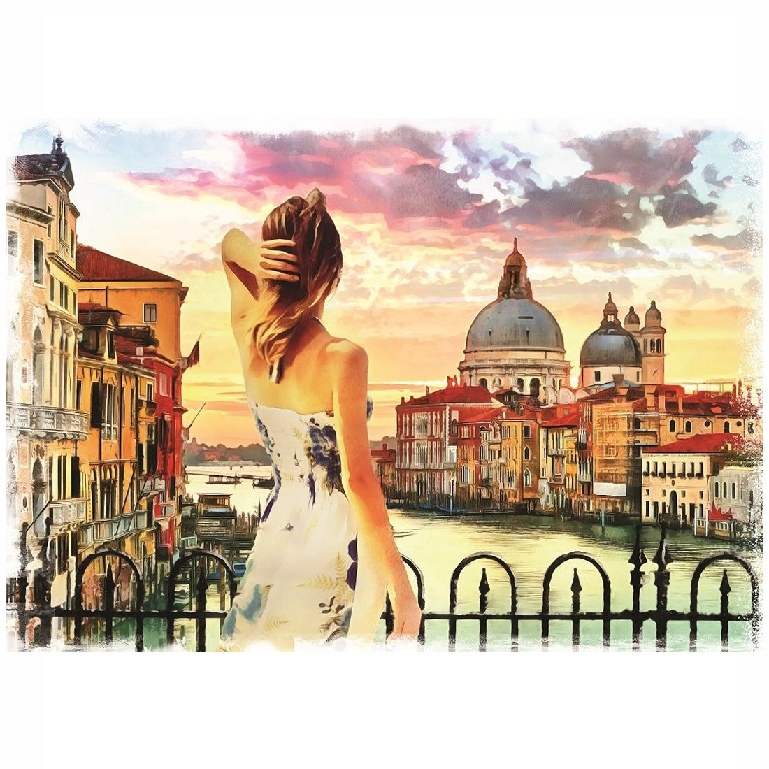 Art Puzzle Venedik'e Bakış 1500 Parça Yetişkin Puzzle