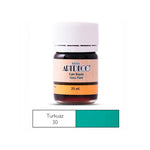 Artdeco 25ml Turkuaz Cam Boyası - Hobi, Dekorasyon ve Sanatsal Çalışmalar İçin