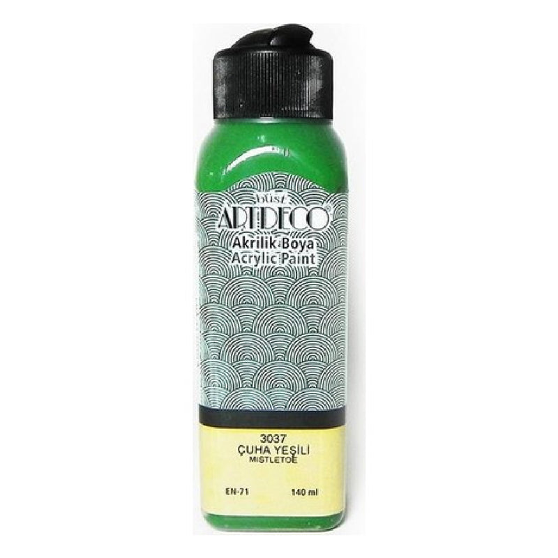 Artdeco Çuha Yeşili 140ml Akrilik Boya - Sanat, Resim ve Hobi Boyası