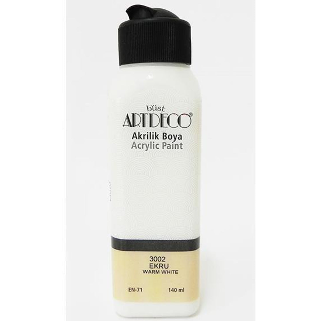 Artdeco Ekru 140ml Akrilik Boya - Sanatsal Resim ve Hobi Boyası