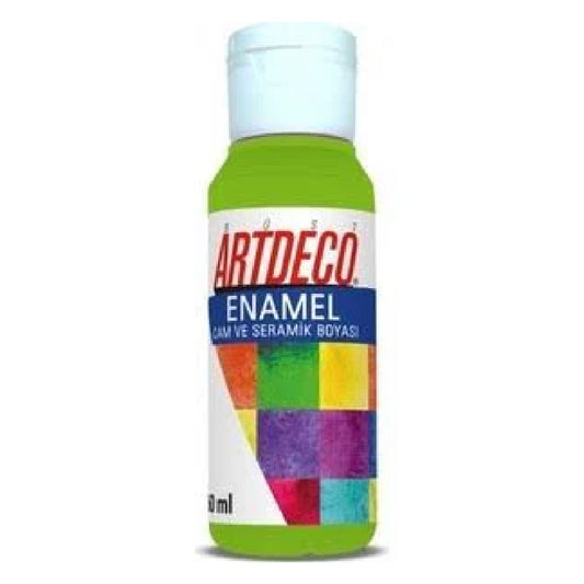 Artdeco Enamel 872 Limon Yeşili 60 ml Cam Ve Seramik Boyası - Hobi, Dekorasyon ve El Sanatları Boyası