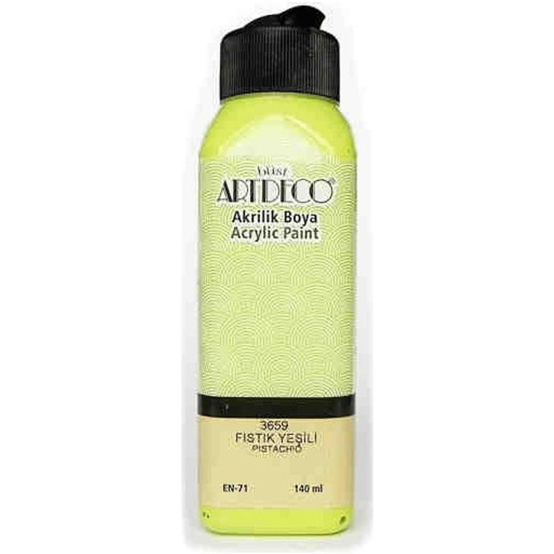 Artdeco Fıstık Yeşili 140ml Akrilik Boya - Sanatsal Resim, Hobi ve Tuval Boyası