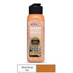 Artdeco Gold Multi Surface 140 Ml. Meşe Rengi Akrilik Boya - Çok Yüzeyli Sanatsal Hobi Boyası