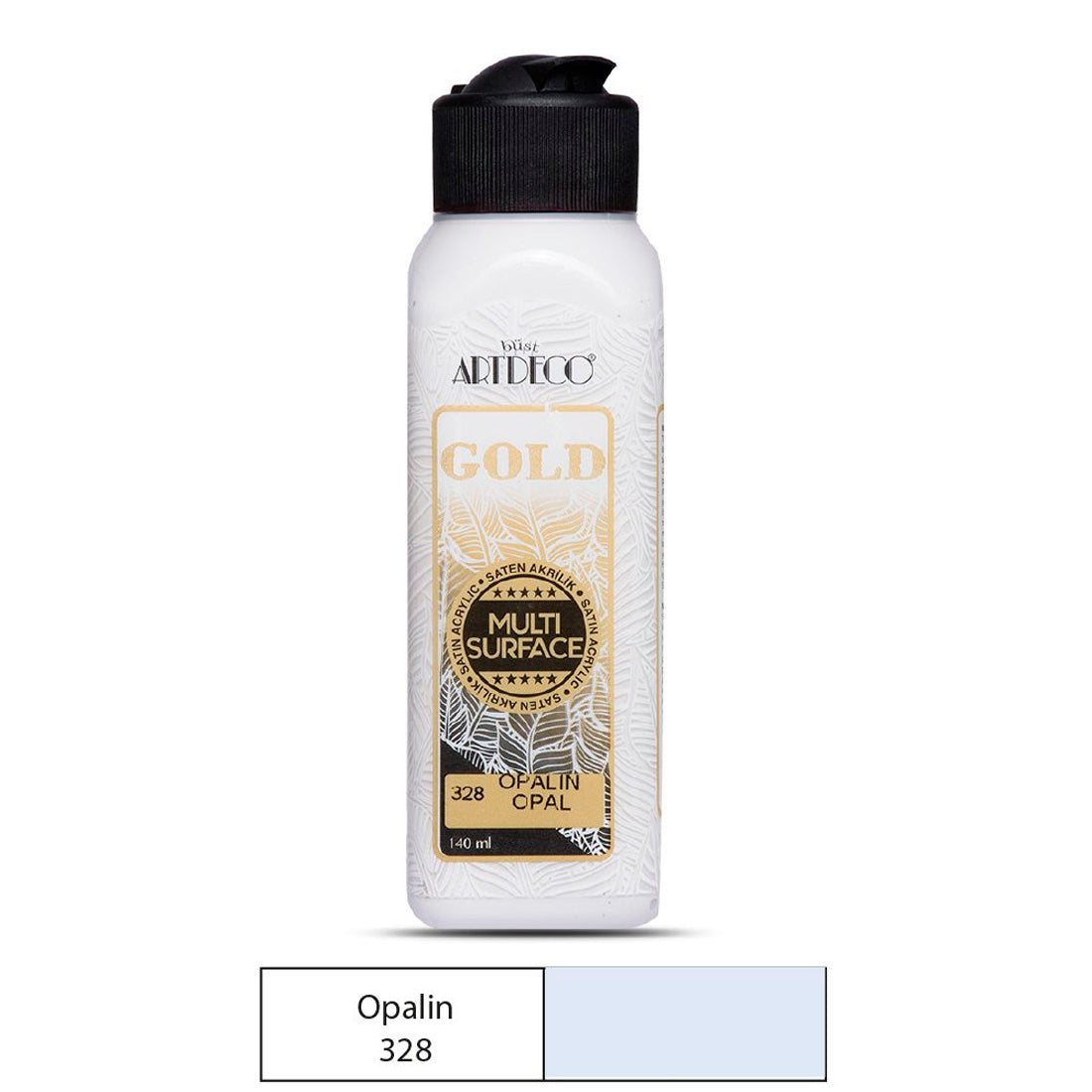 Artdeco Gold Çok Yüzeyli 140 Ml. Opalin Akrilik Boya - Sanatsal Hobi ve Tuval Boyası"
