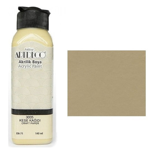 Artdeco Kese Kağıdı 140ml Akrilik Boya - Sanatsal Hobi ve Tuval Boyası