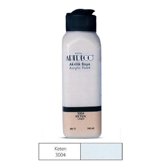 Artdeco Keten 140ml Akrilik Boya - Sanatsal Resim, Hobi ve Tuval Boyası