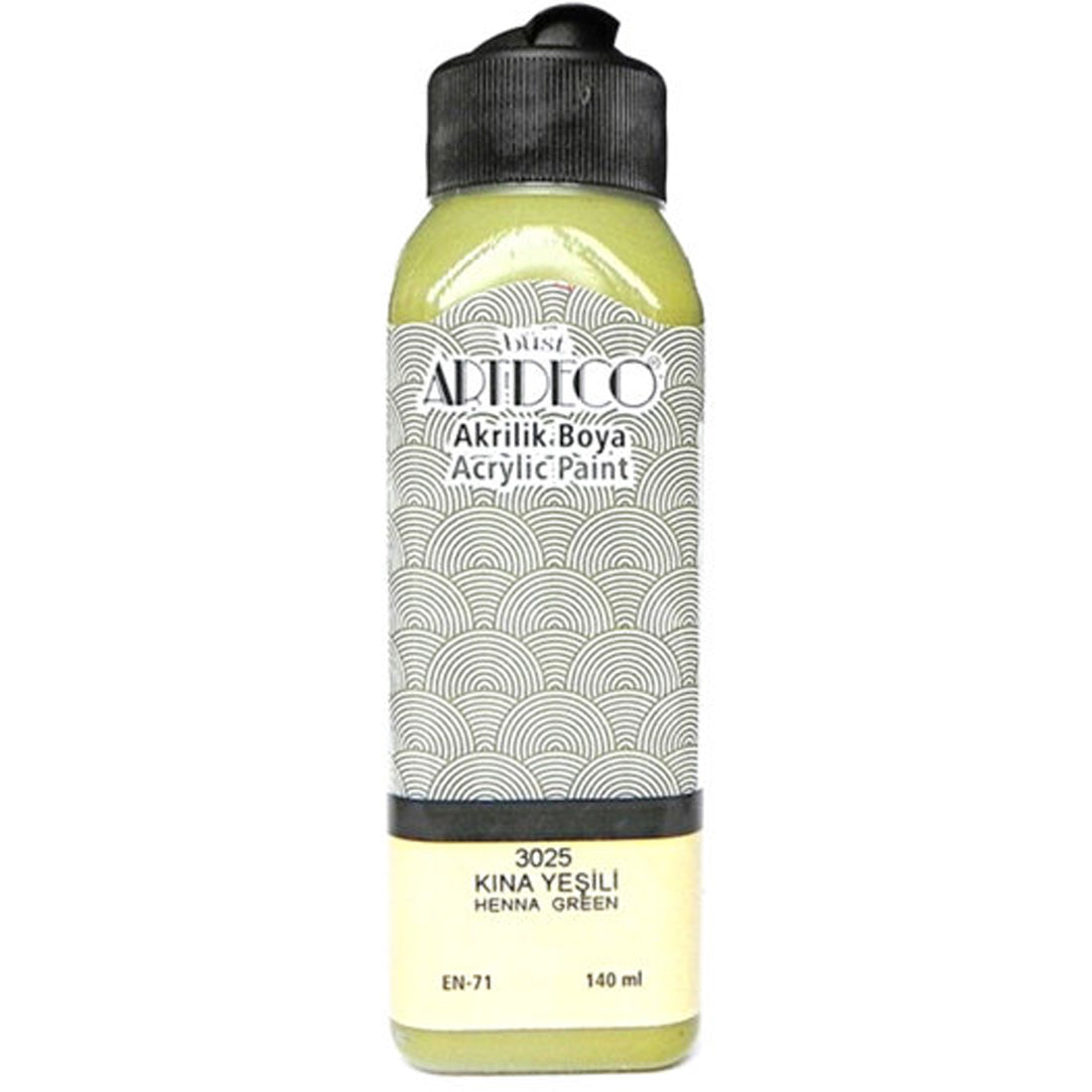 Artdeco Kına Yeşili 140ml Akrilik Boya - Sanat, Resim ve Hobi Boyası
