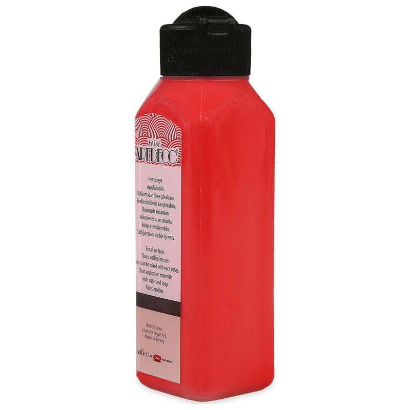 Artdeco Kırmızı 140ml Akrilik Boya - Sanat, Resim ve Hobi Boyası