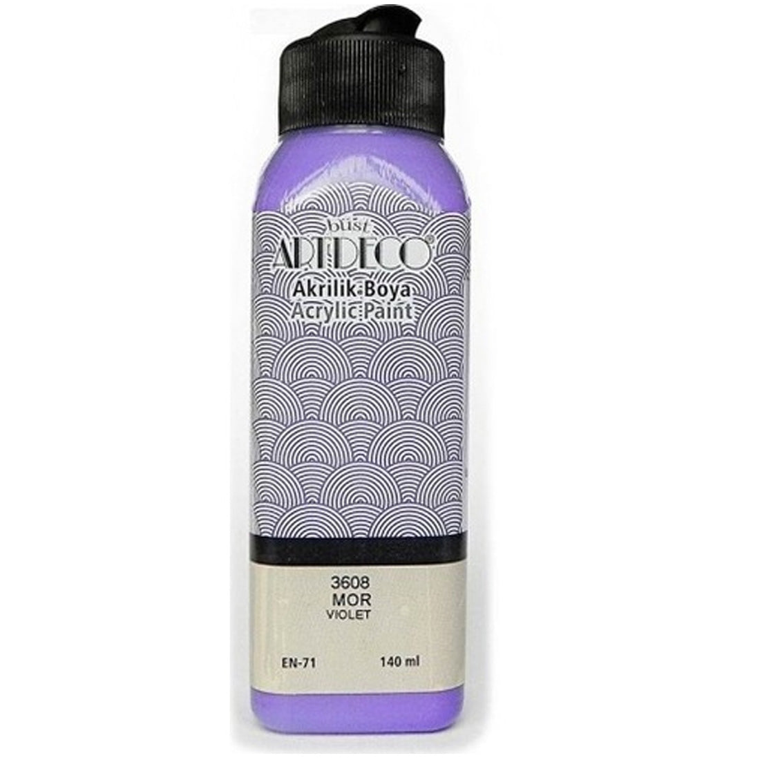Artdeco Mor 140ml Akrilik Boya - Sanatsal Resim ve Hobi Boyası