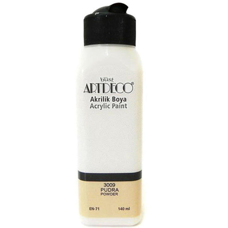 Artdeco Pudra 140ml Akrilik Boya - Sanatsal Hobi ve Tuval Boyası