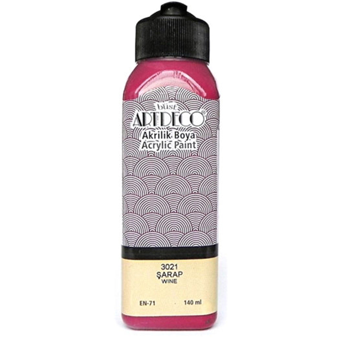 Artdeco Şarap 140ml Akrilik Boya - Sanatsal Resim ve Hobi Boyası