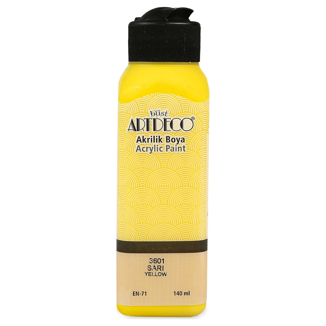 Artdeco Sarı 140ml Akrilik Boya - Sanat, Resim ve Tuval Boyası