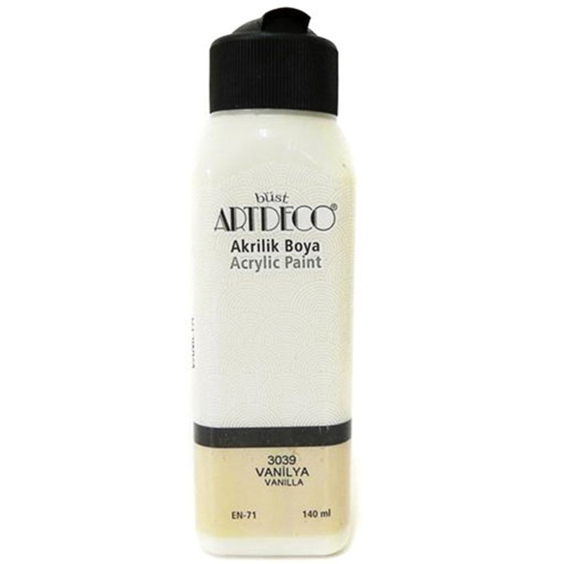 Artdeco Vanilya 140ml Akrilik Boya - Sanatsal Resim ve Hobi Boyası