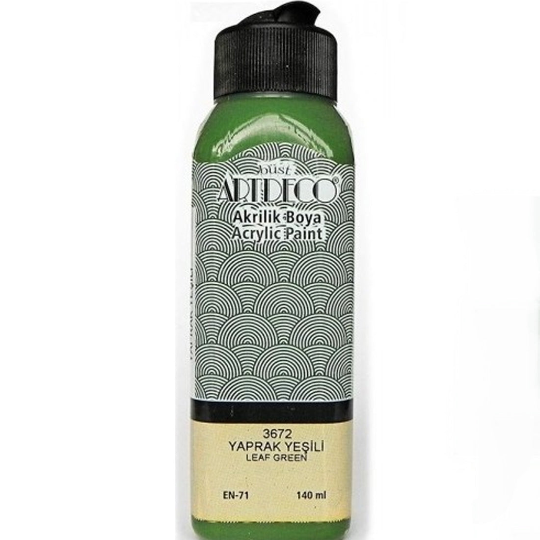 Artdeco Yaprak Yeşili 140ml Akrilik Boya - Sanatsal Resim ve Hobi Boyası