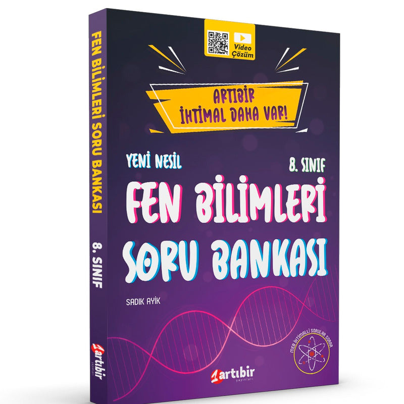 Artı Bir Yayınları 8. Sınıf Artı Bir İhtimal Daha Var Fen Bilimleri Soru Bankası