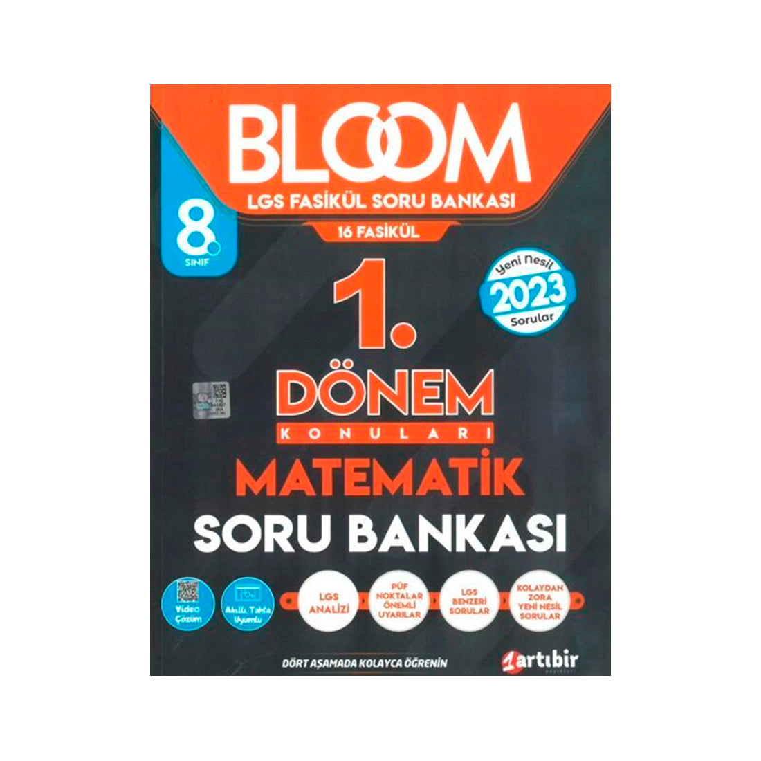 Artıbir Yayınları 8. Sınıf Matematik BLOOM 1. Dönem Soru Bankası