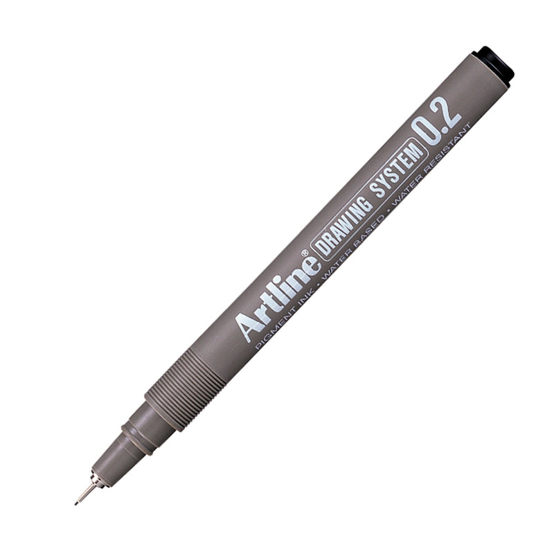 Artline 0.2 mm Siyah Çizim Kalemi - Eskiz, Teknik ve Detay Çizim Kalemi