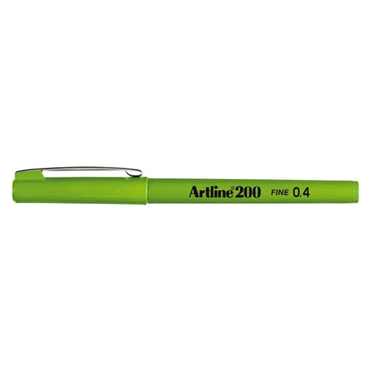 Artline 0.4 mm Fıstık Yeşil 200 Fineliner Kalem