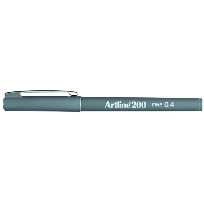 Artline 0.4 mm Gri 200 Fineliner Kalem
