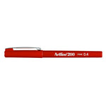 Artline 0.4 mm Kırmızı 200 Fineliner Kalem