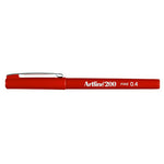 Artline 0.4 mm Koyu Kırmızı 200 Fineliner Kalem