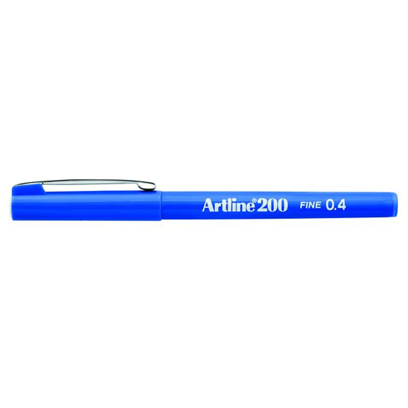 Artline 0.4 mm Mavi 200 Fineliner Kalem