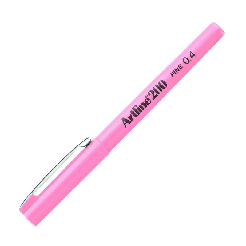 Artline 0.4 mm Pembe 200 Fineliner Kalem
